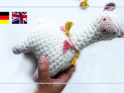 Alpaka Lama Häkelanleitung. Alpaca crochetpattern I Amigurumi häkeln in einfachen Schritten