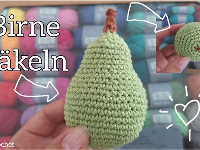 Birne häkeln ???? | DIY | Für den Kaufladen | Mary Crochet