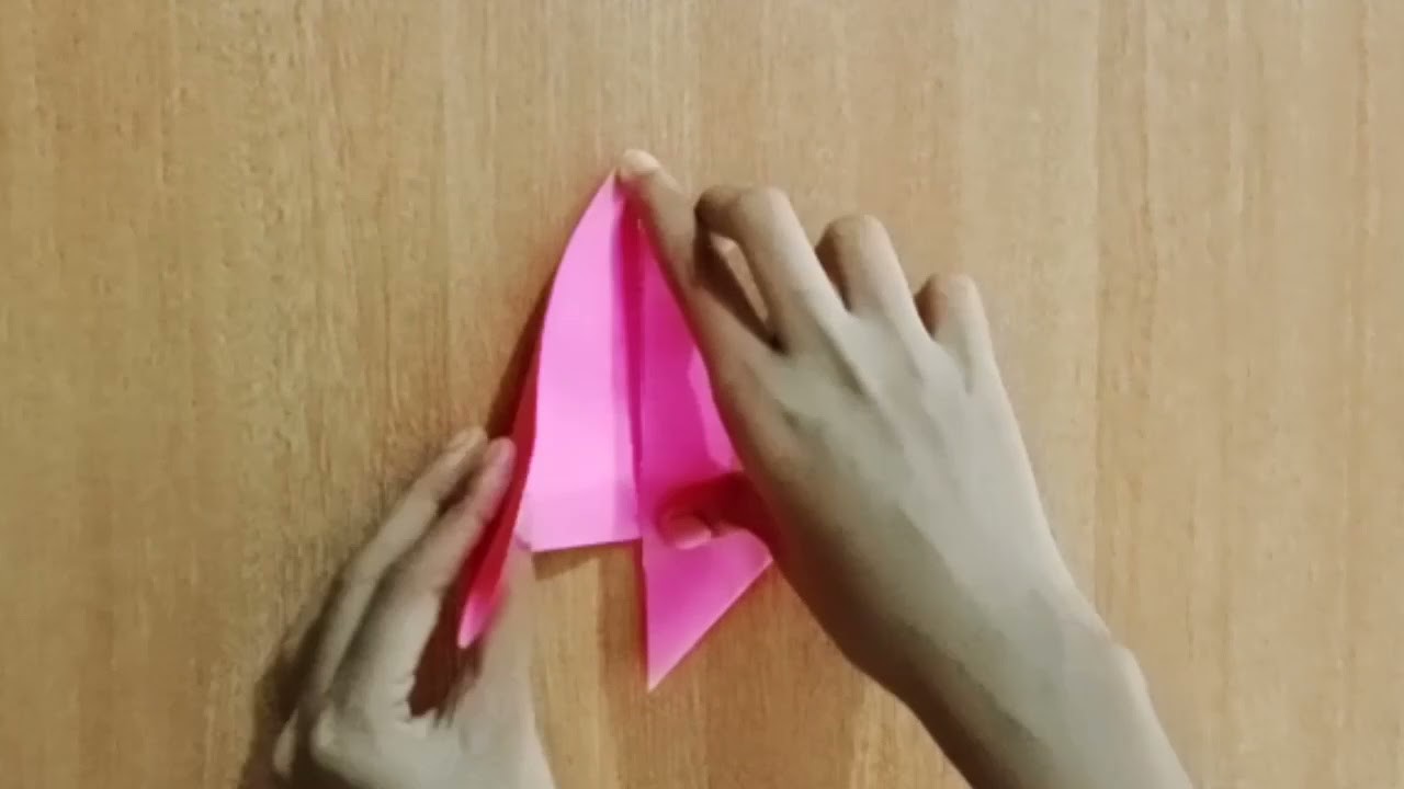 Diy origami paper swan