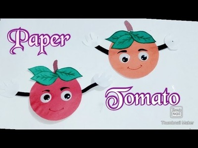 Diy Paper Tomato || Origami Handmade Beautiful Paper Tomato