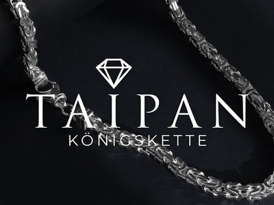 Taipan Königskette 70cm lang 6mm breit aus 925 Sterlingsilber