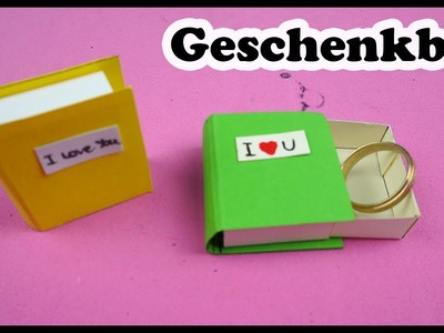 Basteln mit papier: Geschenkbox basteln - DIY Bastelideen