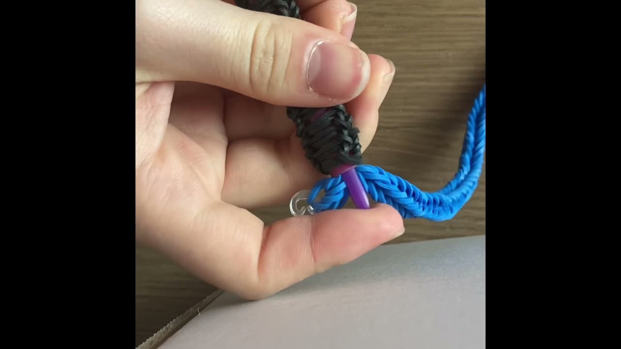 Fischgerätarmband mit Umrandung Variante 2