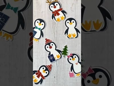 Pinguin Party | 5 Gestaltungsideen | Scrapbooking | Basteln mit Kindern | Stampin Up!
