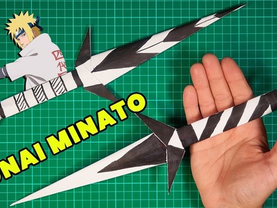Wie man ein Papier Kunai Minato macht - Papier Ninja Kunai