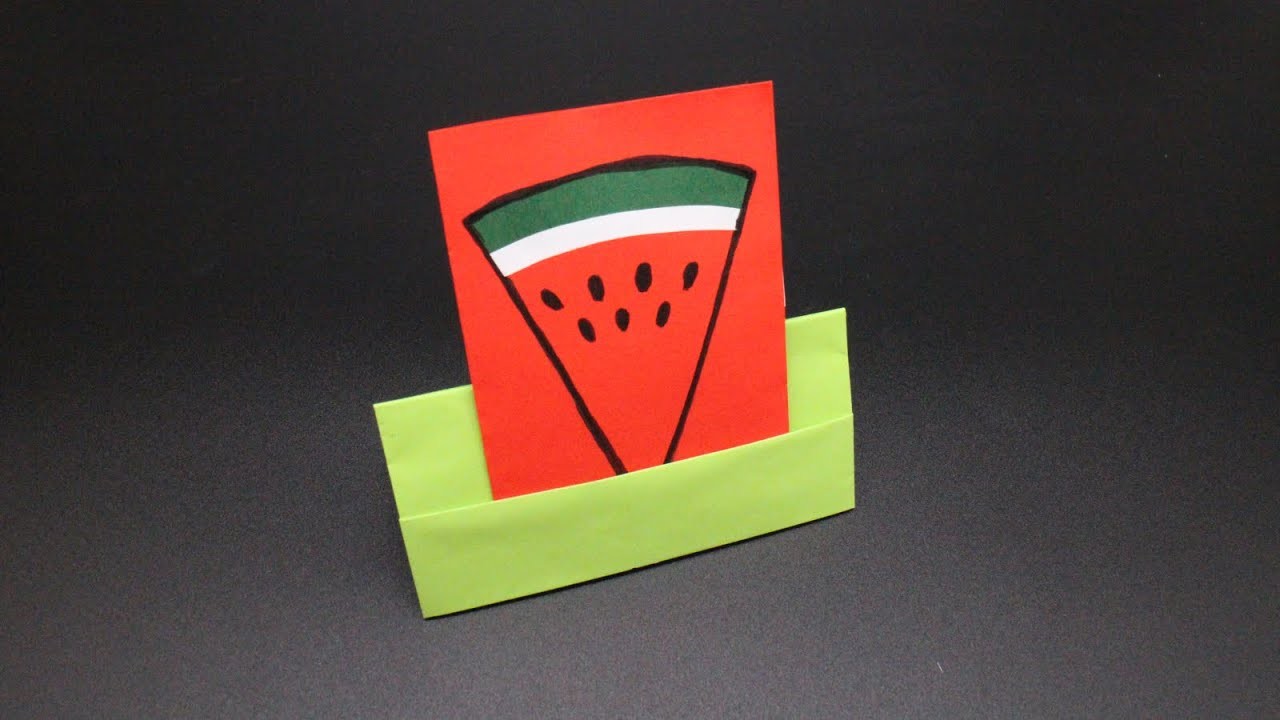 Basteln mit Papier Kartenhalter DIY für Karte von Geburtstag, Muttertag, Hochzeit & Weihnachten W+