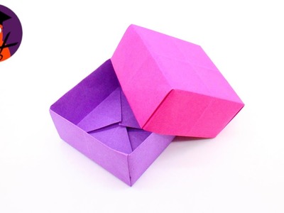 Basteln mit Papier Schachtel Origami DIY Geschenk für Geburtstag, Weihnachten & Hochzeit #wplus.tv