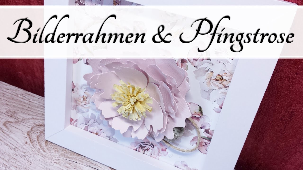 Bilderrahmen & Pfingstrose | Creative-Depot | Ohrenpost