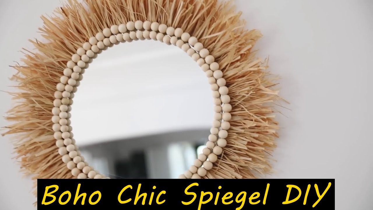 Boho Spiegel DIY