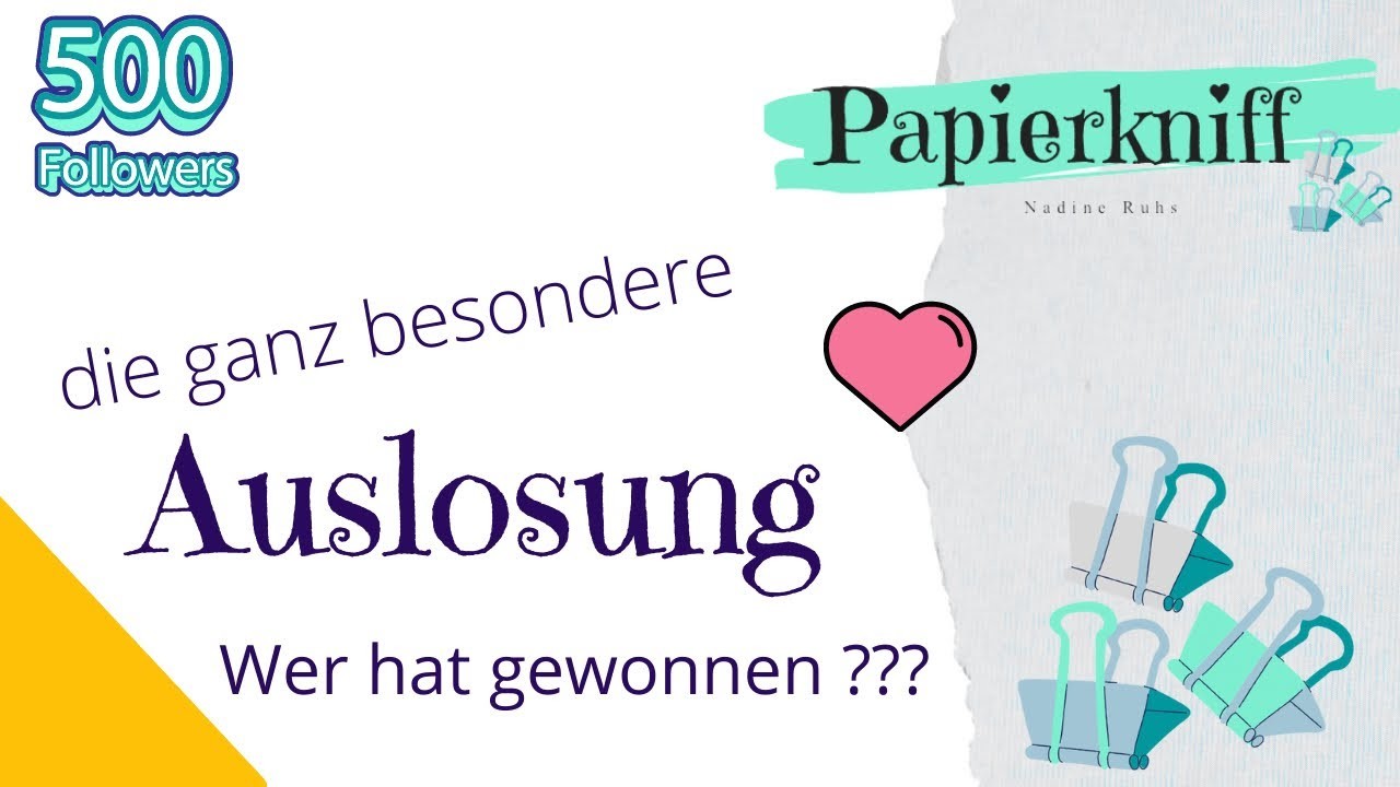 Die ganz besondere Auslosung !!