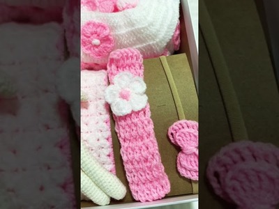 Handmade Crochet Newborn Gift