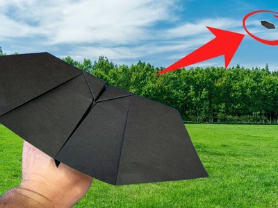 How to Make a Paper Plane Fly Like a Bat | Origami Airplane | Easy Origami ART