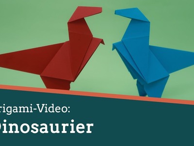 ???? Origami: Dinosaurier falten ????