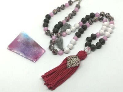 Viele kleine Papierperlen