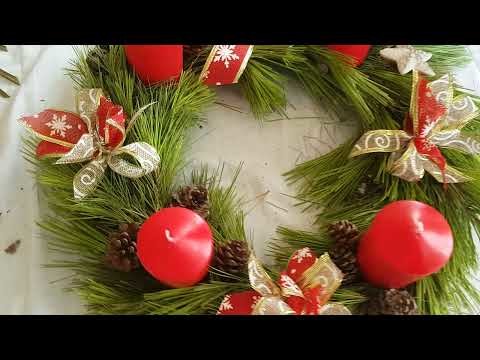 Wie kann ich einen Adventskranz selber machen? | Adventskranz.net