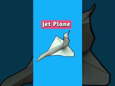 Cara Membuat Pesawat dari Kertas | Pesawat Kertas | Jet Paper Plane #shorts
