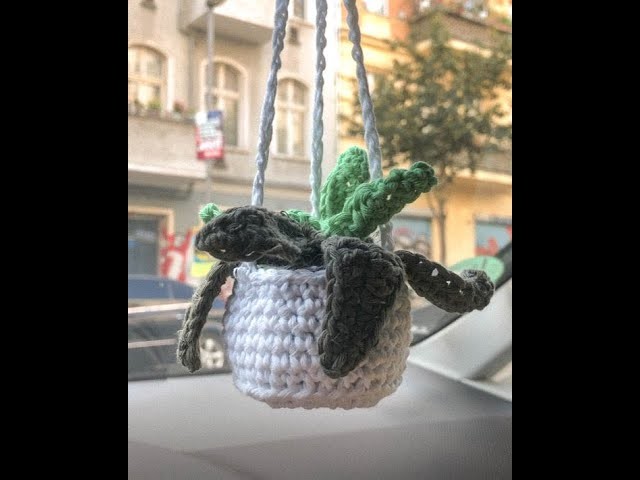 DIY Gehäkelte Hängepflanze