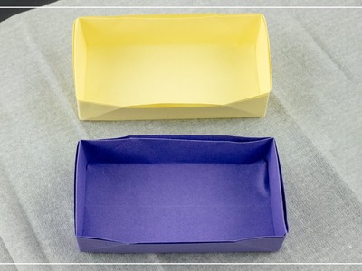 DIY Origami Box basteln | Aufbewahrungsbox selber machen