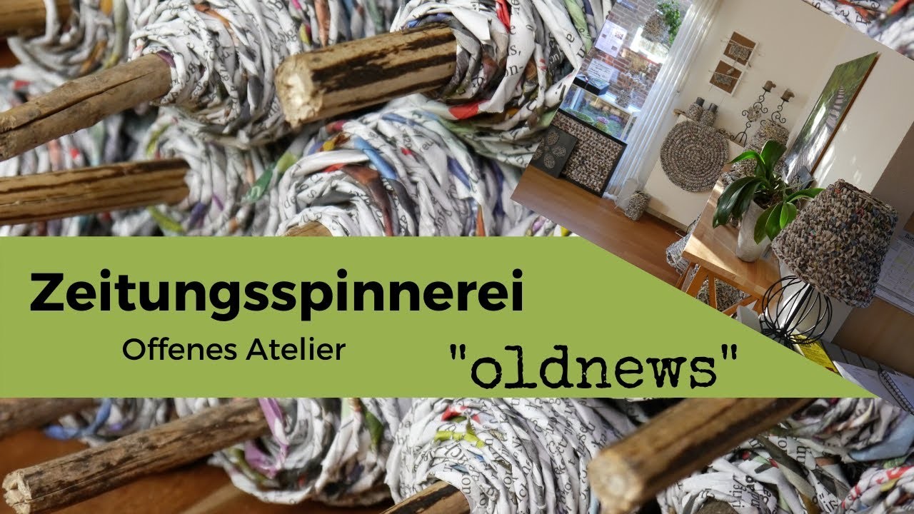 Einblicke in die Zeitungsspinnerei