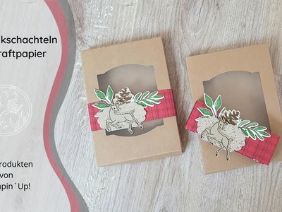 Geschenkschachtel aufgehübscht