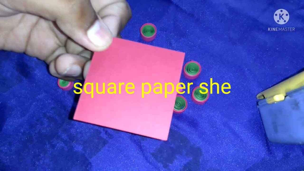 Quilling paper Rakhi (Paper Rakhi)