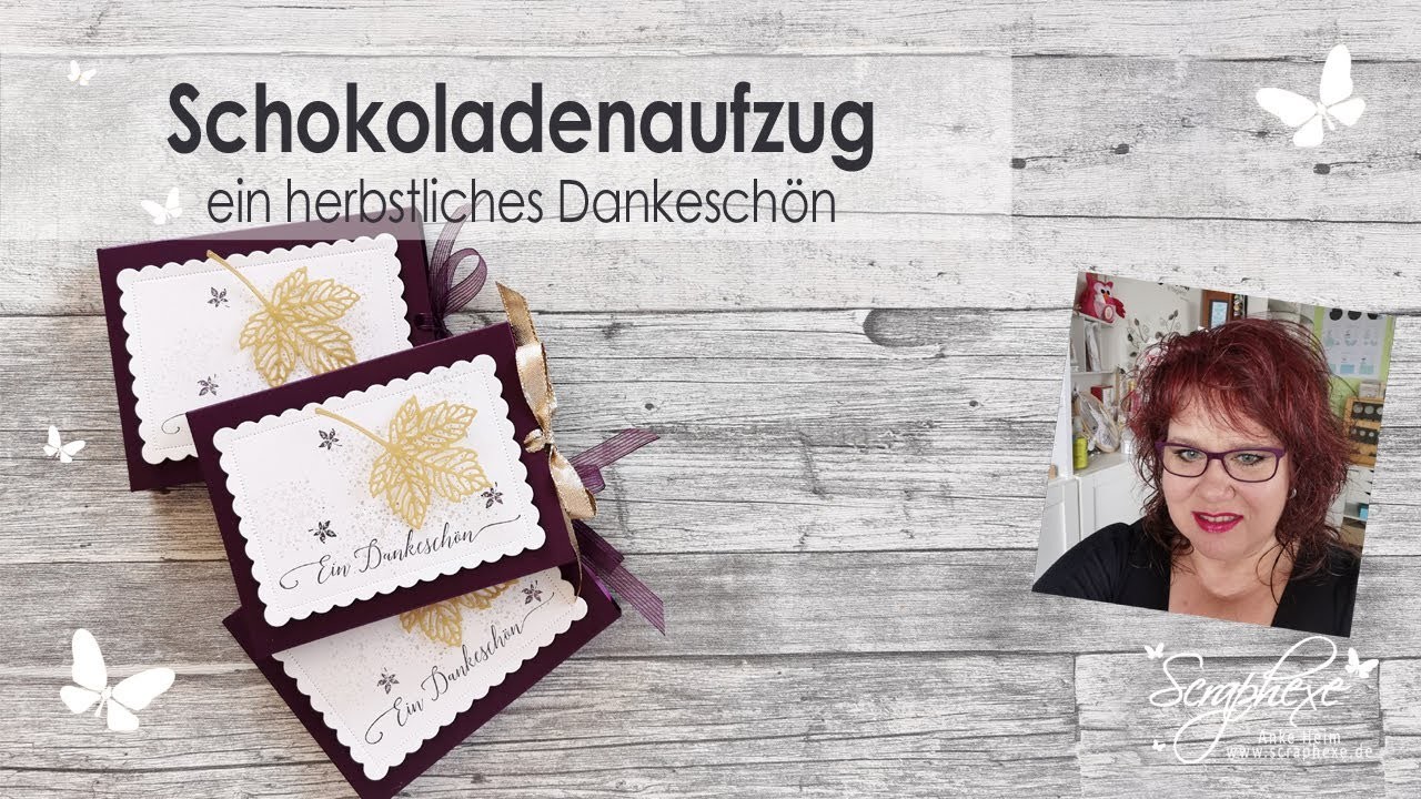 Schokoladenaufzug - ein kleines Dankeschön | Produktpaket Gorgeous Leaves
