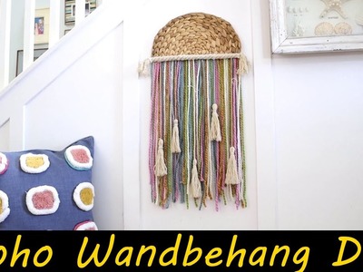 Boho Wandbehang selber machen, Wandteppiche Boho