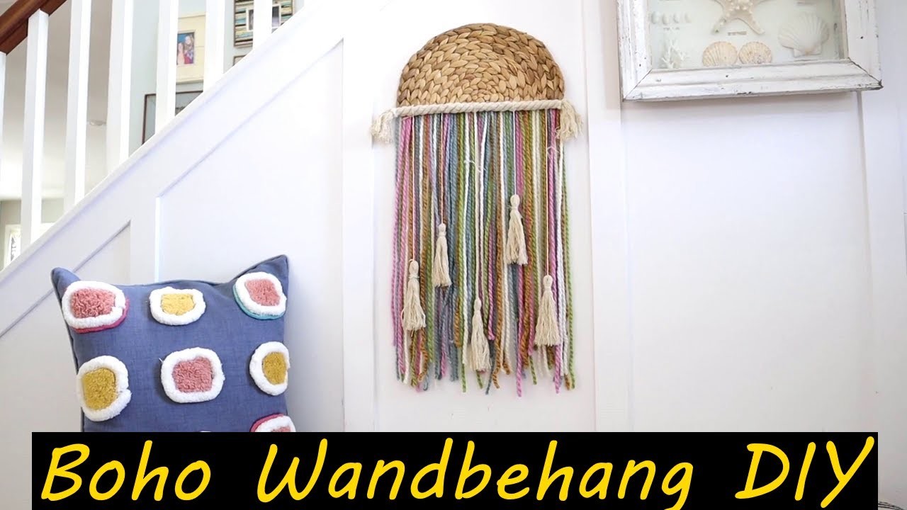 Boho Wandbehang selber machen, Wandteppiche Boho