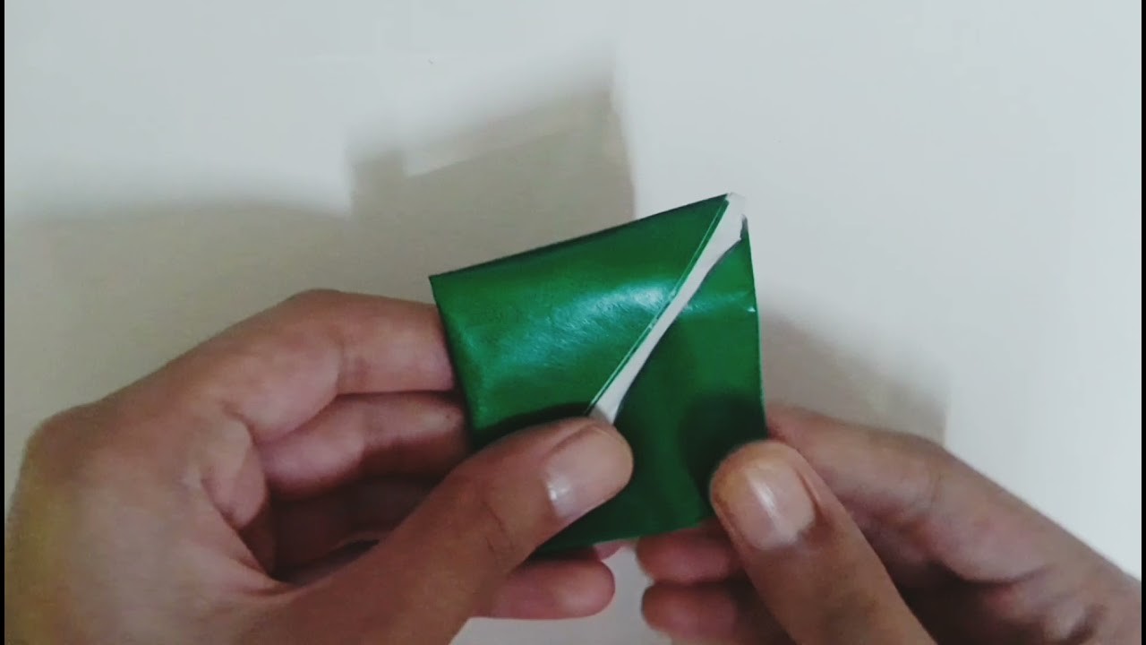 DIY origami paper boat