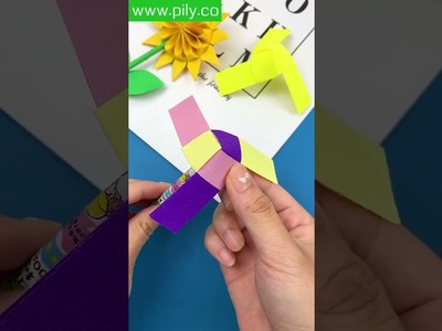 Diy paper origami .