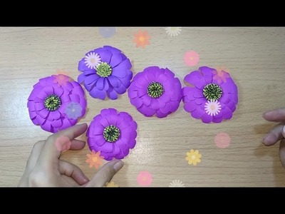 EP.117 วีธีทำดอกไม้กระดาษ , Paper flowers ????????????????????????????