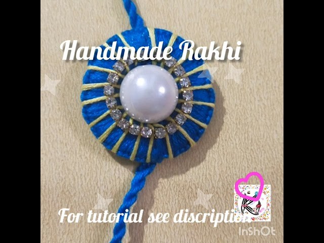 Handmade Rakhi design #Rakhi #shorts