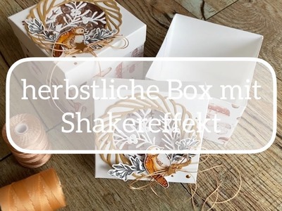 Herbstliche Boxen mit Shakereffekt | Stanzen Winterkreis Creative Depot