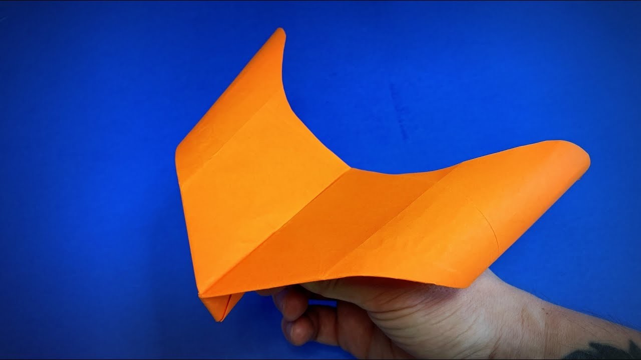 How To Make A Paper Airplane That Fly Far World Record | Origami Airplane | Easy Origami ART