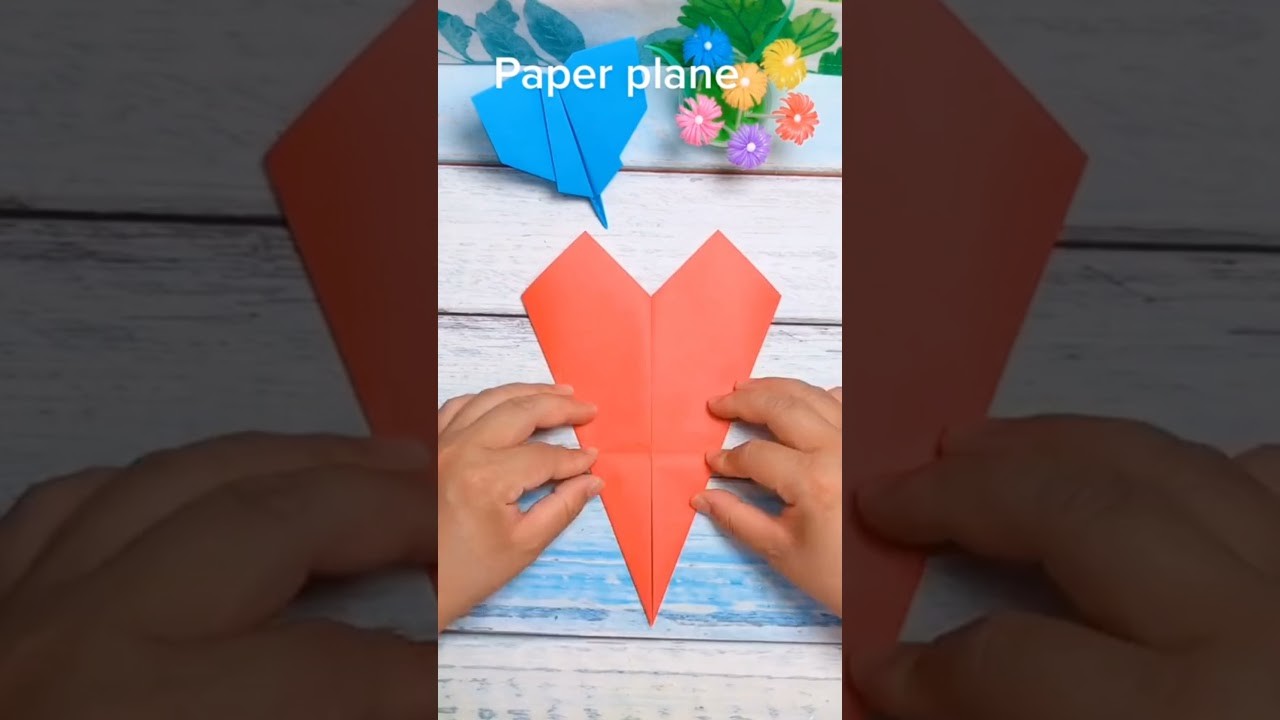 Paper Plane #papercrafts #diycrafts #handmade #shorts