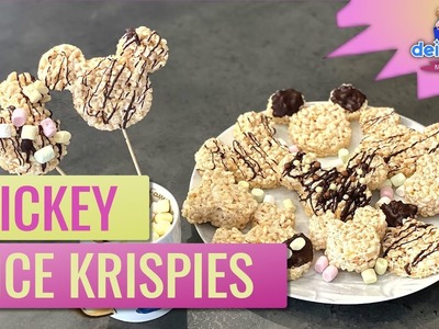 Wir machen Mickey Mouse Rice Krispies Treats (Anleitung + Rezept) |  dein-dlrp Kitchen Calamity