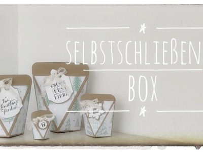 230. Video. DIY | Selbstschließende Box für Adventskalender | Wichtelgeschenk | Tischgoodies & Co.