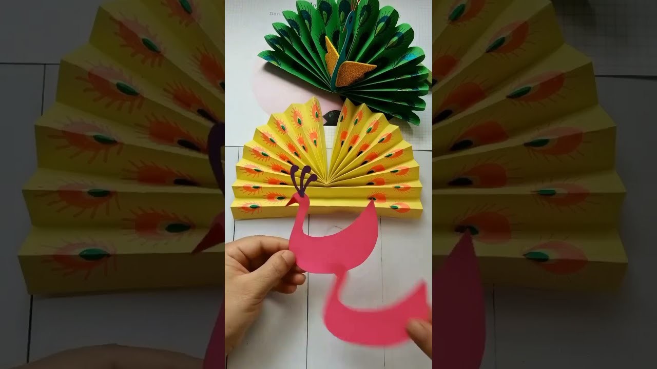 DIY Paper Peacock ????