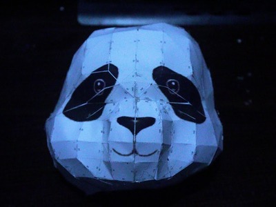 Panda 3D de paper craft