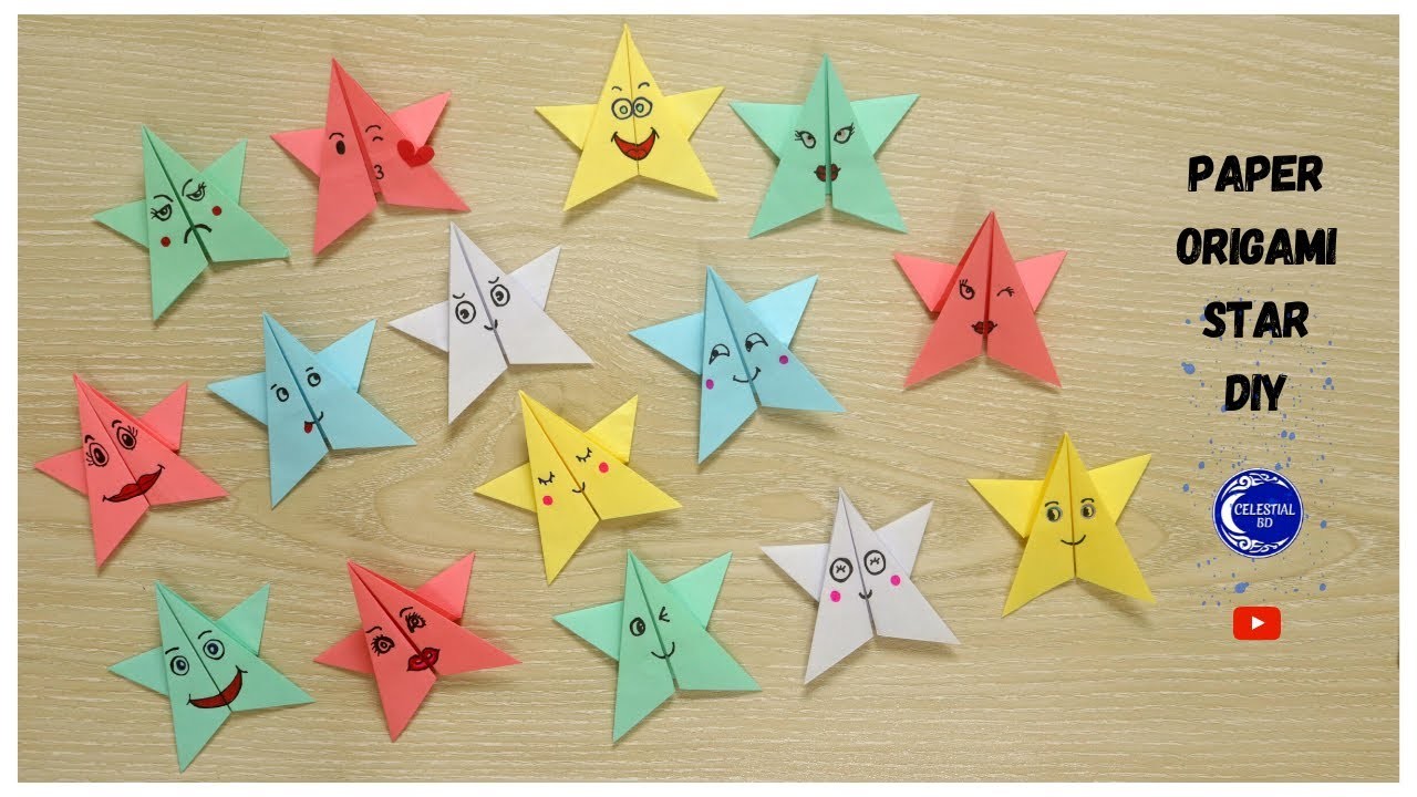 Paper star origami - DIY | Paper star