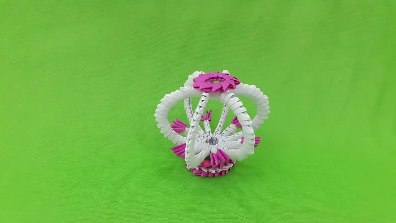 3d origami lantern | DIY paper lantern