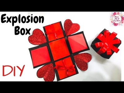 Explosion Box | Explosion Box.Gift Box for Beginners | Valentine Explosion Box | Handmade Gift Idea????