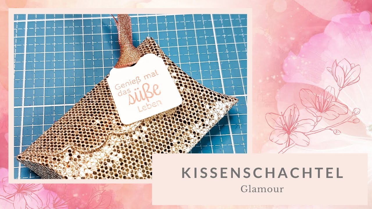 Kissenschachtel glamour | einfaches Projekt mit Stampin' Up! kreativ