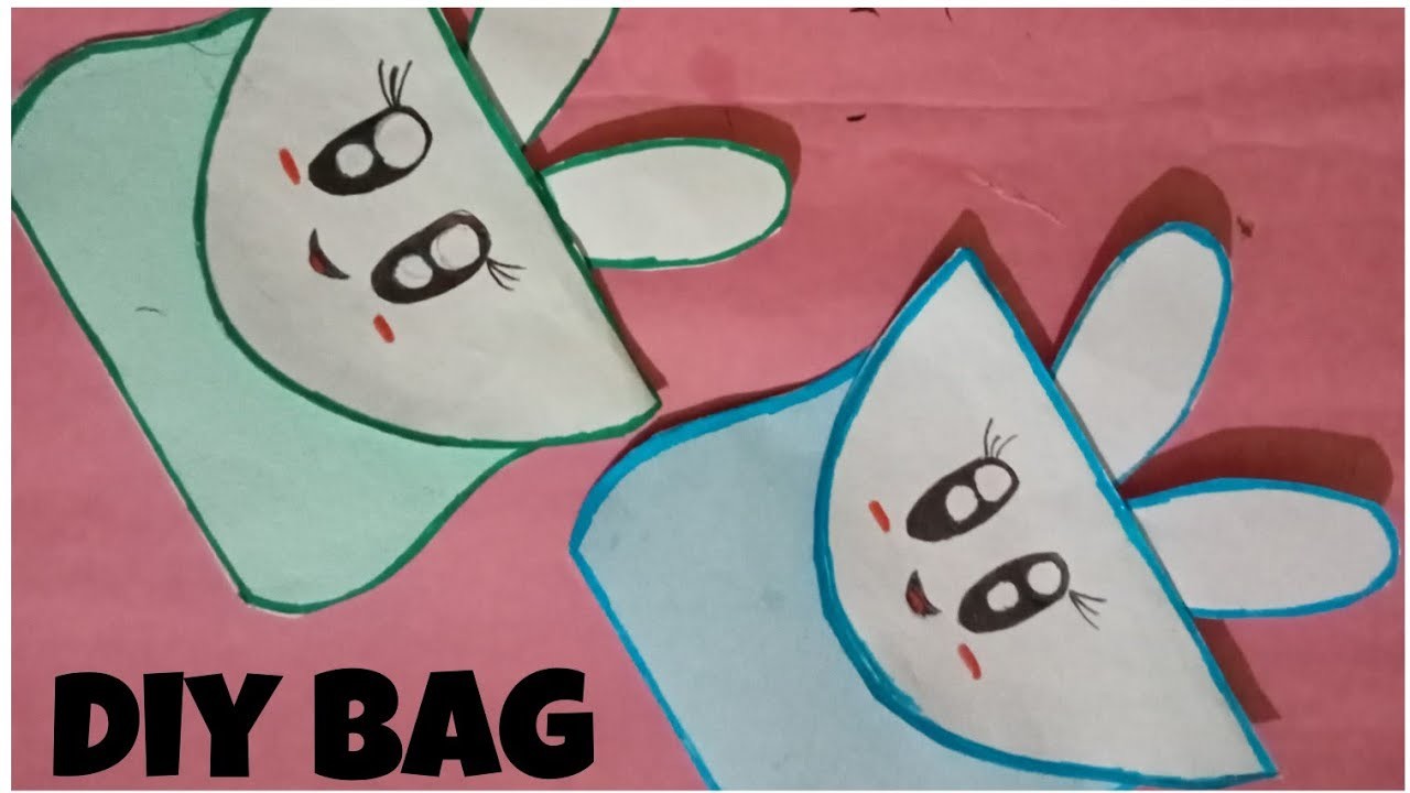 Diy bag || paper bag || origami bag || diy crafts || khyati's hub