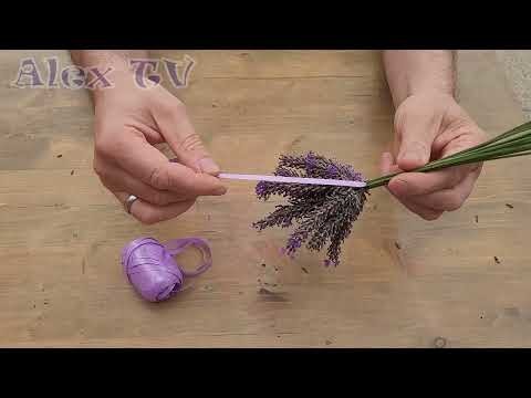 Duftende Lavendel Dekoration selber machen
