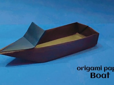 Origami paper Boat
