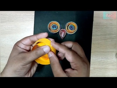 Paper quilling Owl