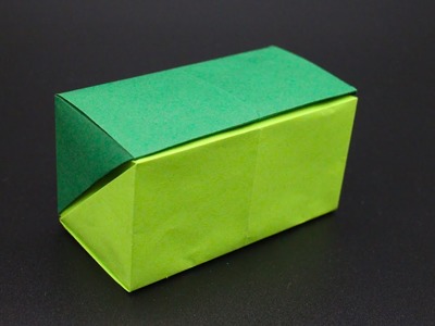 Basteln mit Papier Schachtel selber falten DIY Deko oder Geschenk W+