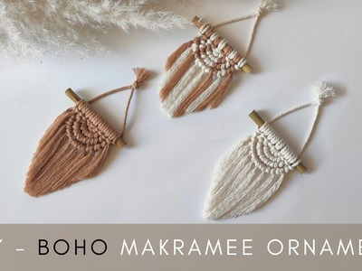 DIY - BOHO MAKRAMEE WANDBEHANG - ORNAMENT. Boho Macrame Wallhanging - Ornament ♡︎