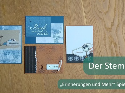 "Erinnerungen und Mehr" Spielereien | Der Stempler ~ Stampin Up!